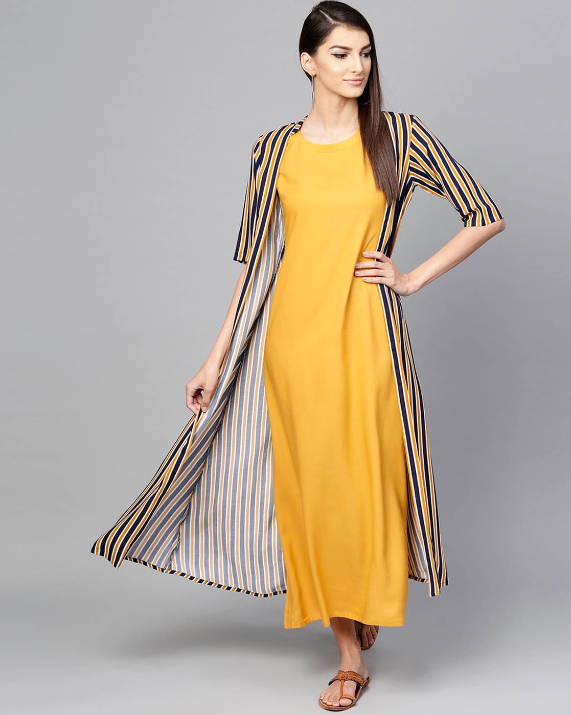 Buy Yellow Dresses for Women by Libas ...