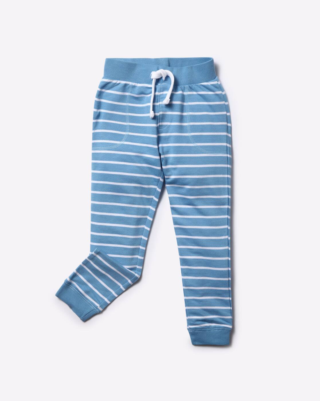 boys striped joggers