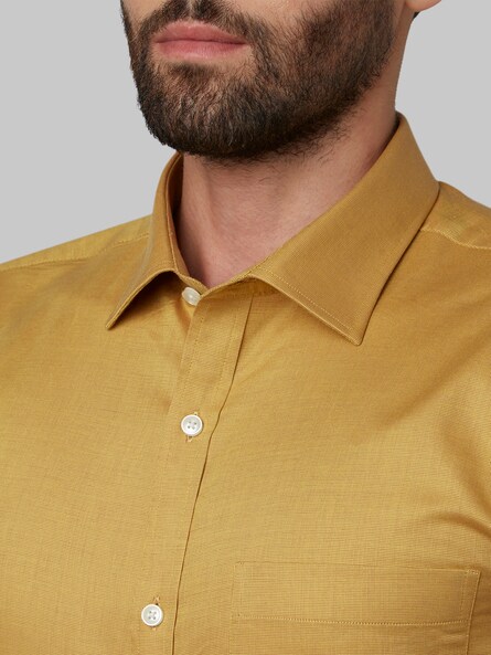 dark yellow colour shirt