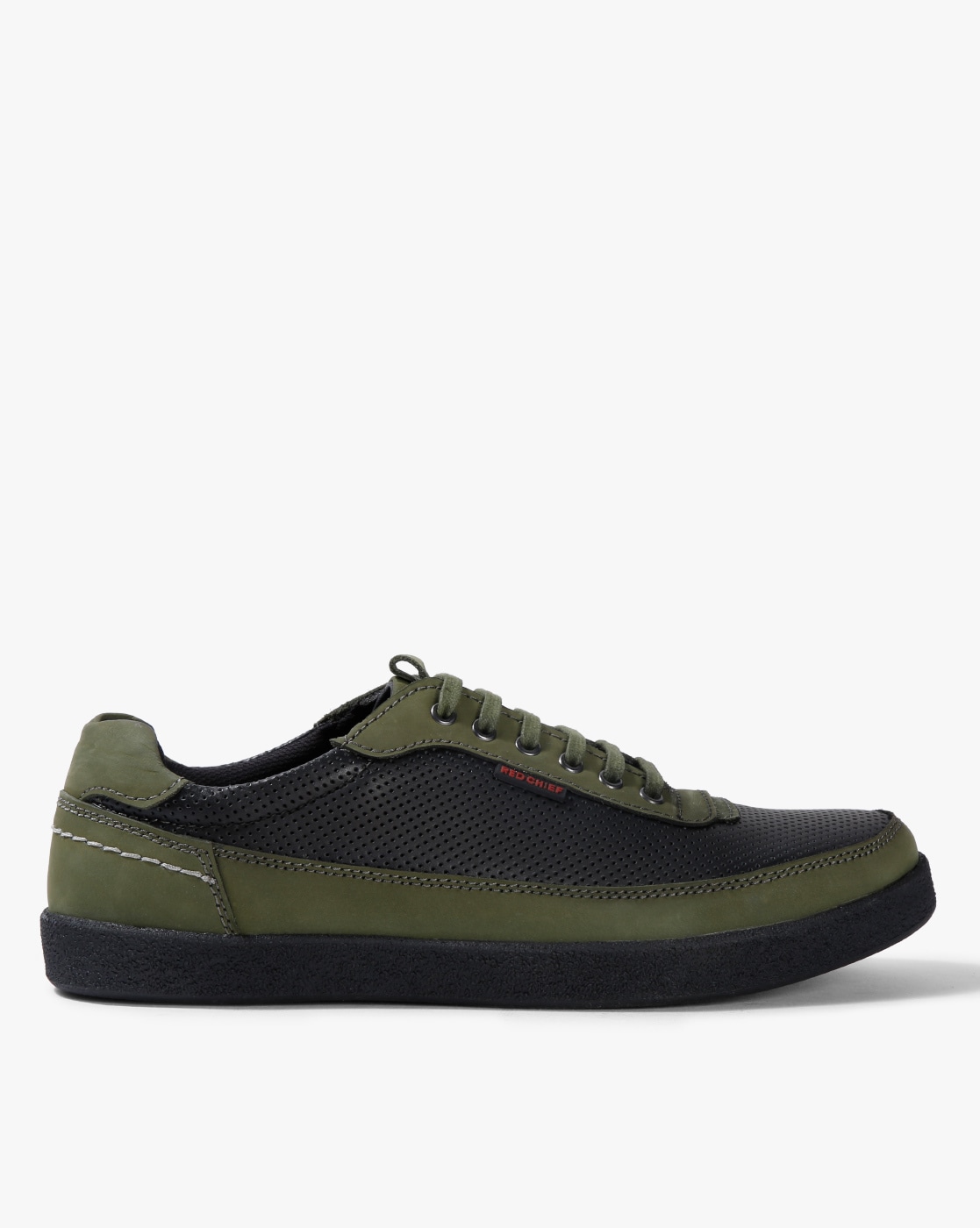 red chief olive green shoes
