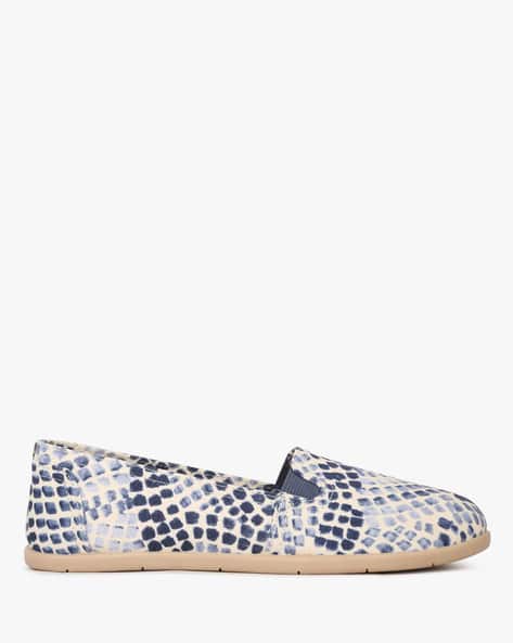 Printed Low-Top Slip-Ons