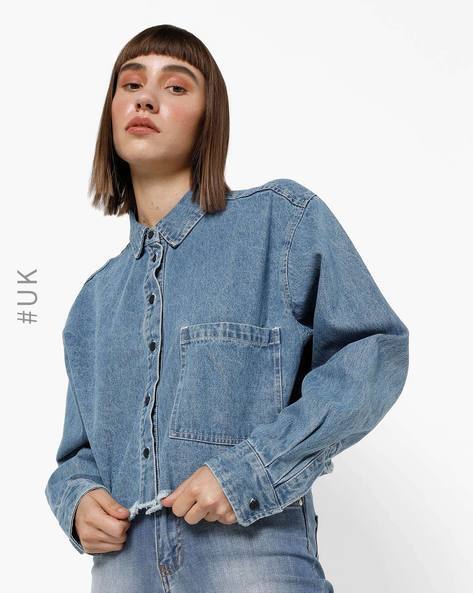 youth denim shirt