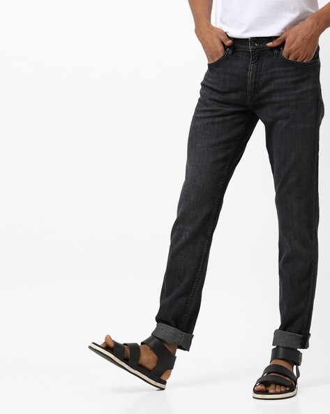 celio black jeans