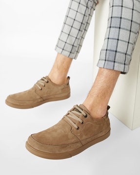 Woodland khaki cheap casual shoes