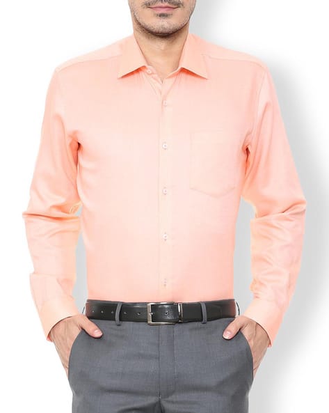 Peach Colour Shirt For Mens Free Shipping Off78 Id 6