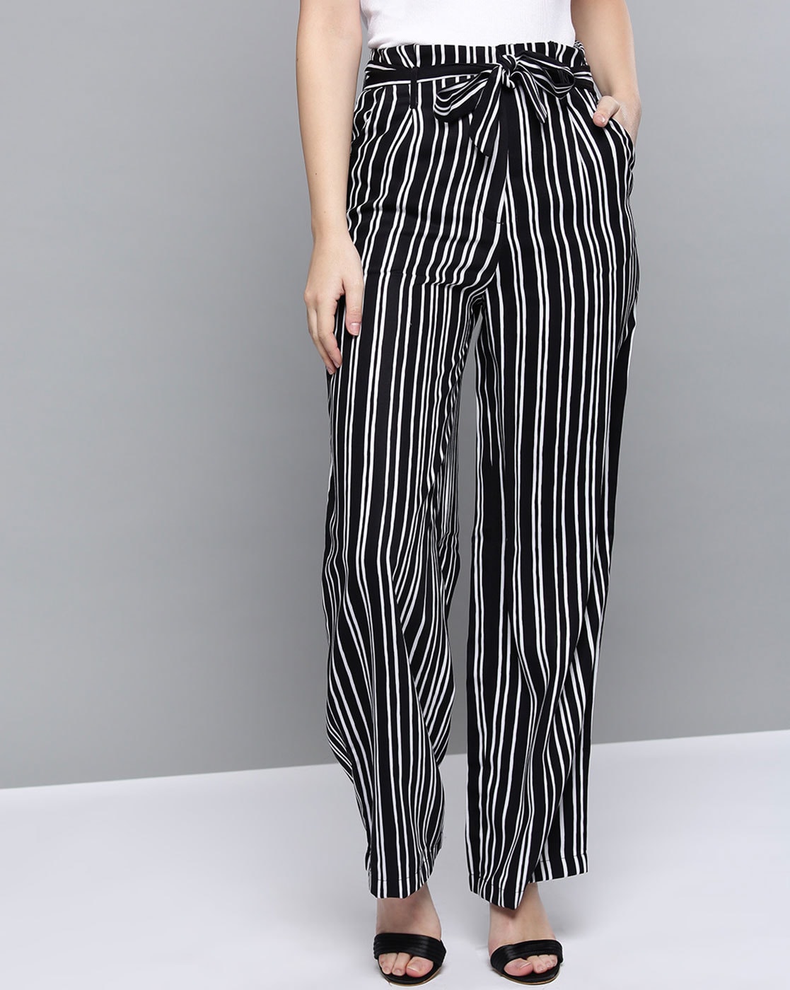 tie striped pants