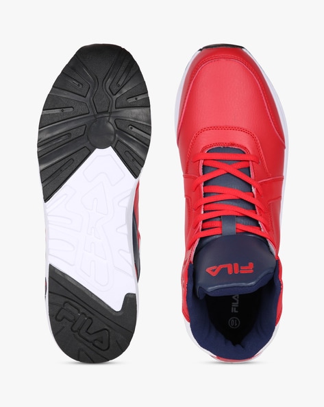 Buy Red Casual Shoes for Men by FILA 