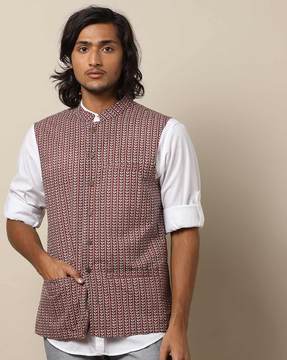 Cotton shop nehru jacket