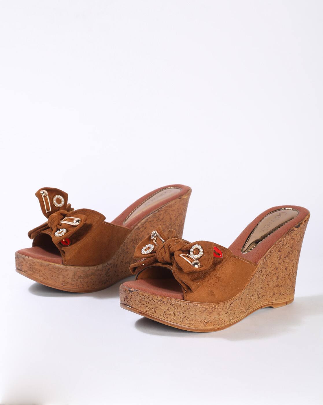 slip on wedges