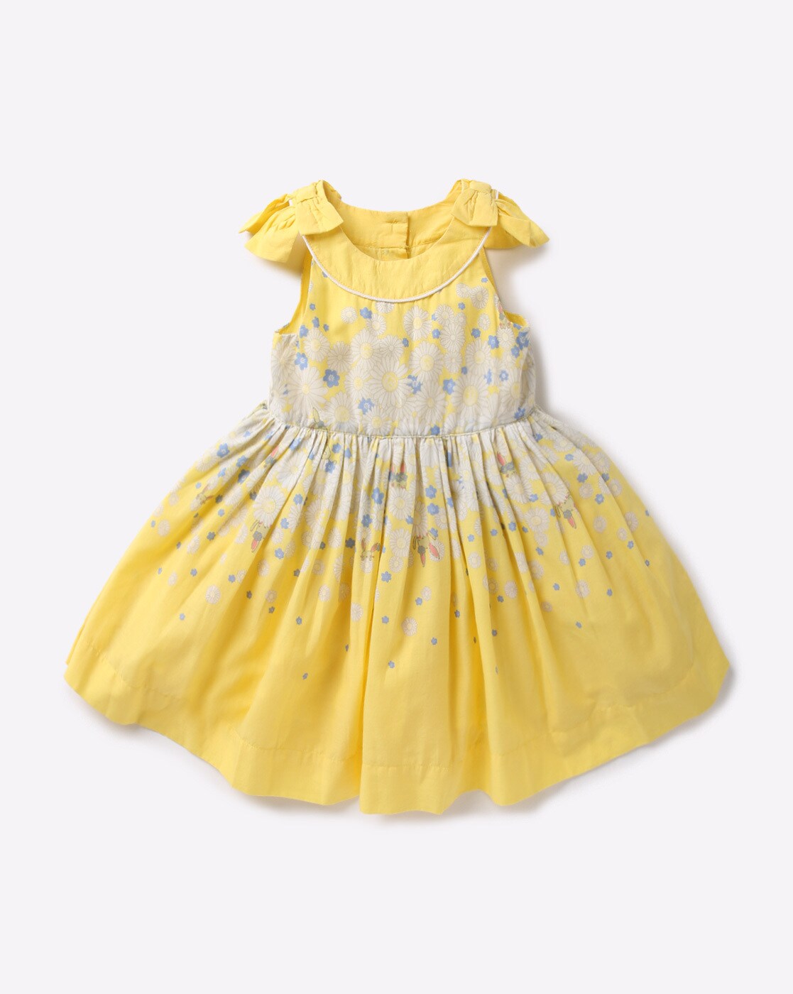 mothercare yellow dress