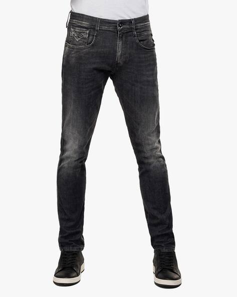 Slim Fit Black Power Stretch Buy REPLAY Power Stretch Lightly Washed Online