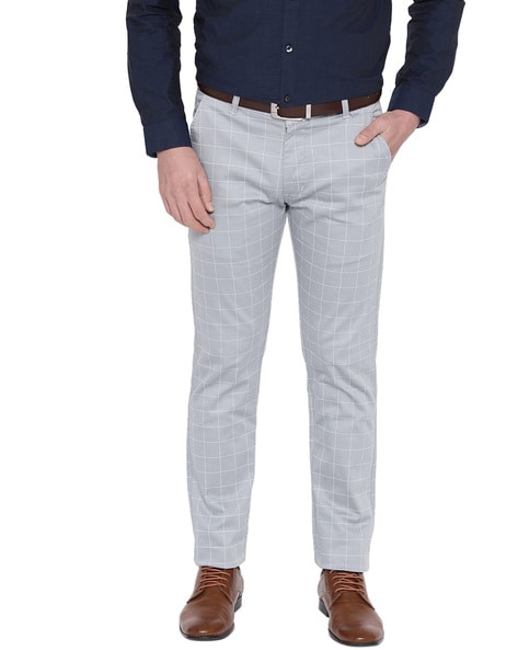 Hancock Slim Fit Men Blue Trousers - Buy Hancock Slim Fit Men Blue Trousers  Online at Best Prices in India | Flipkart.com