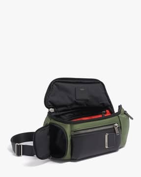 Buy TUMI Alpha Bravo Kelley Sling | Green Color Men | AJIO LUXE