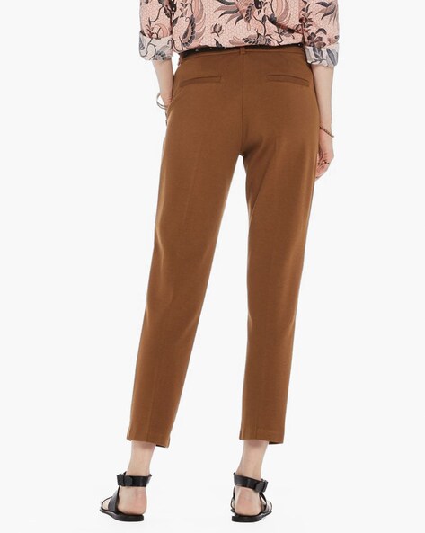 Bershka wide leg tailored pants in gray - ShopStyle