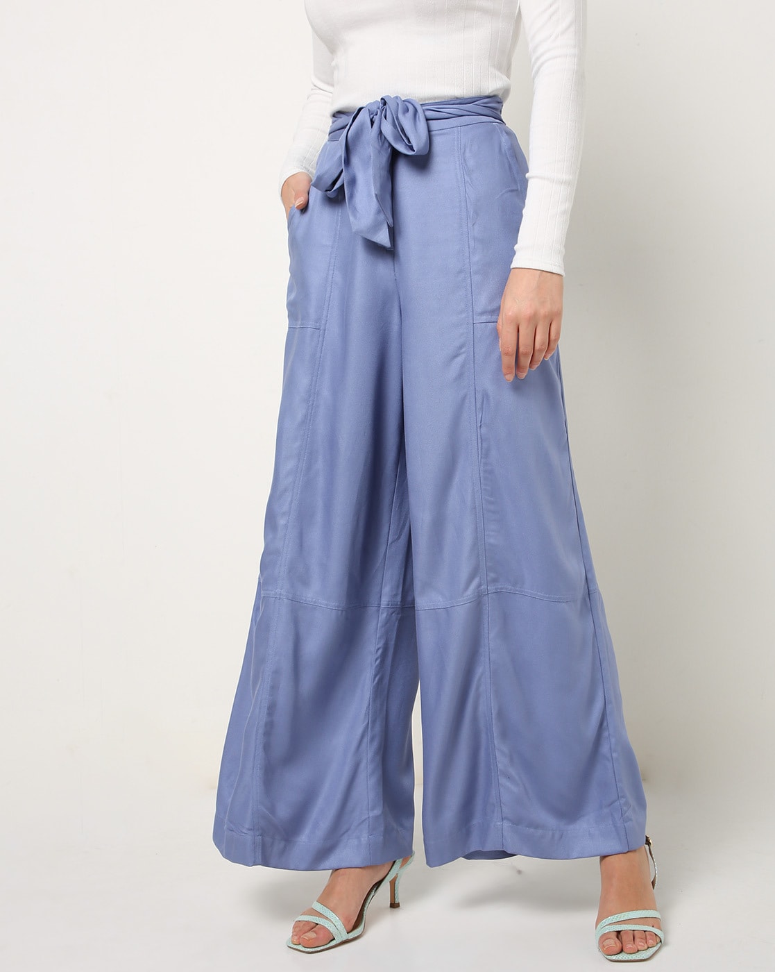 Buy Black Pants for Women by SWADESH Online | Ajio.com