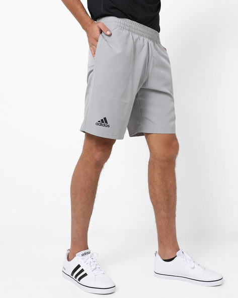 mens adidas grey shorts