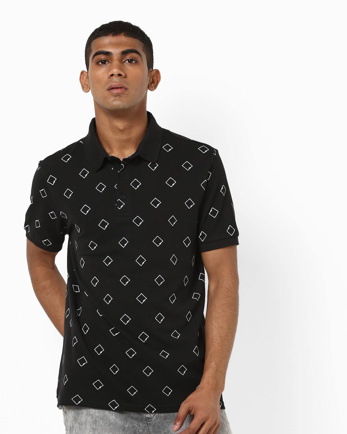ajio polo t shirts