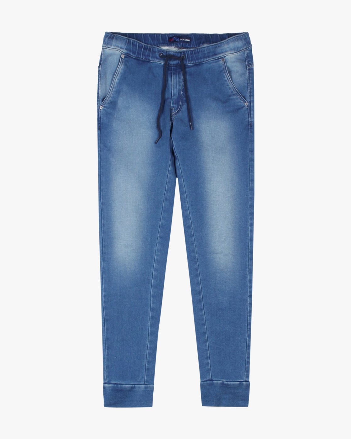 Buy Pepe Jeans Men Gym Indigo Slim Fit Jeans Online | Ajio.com