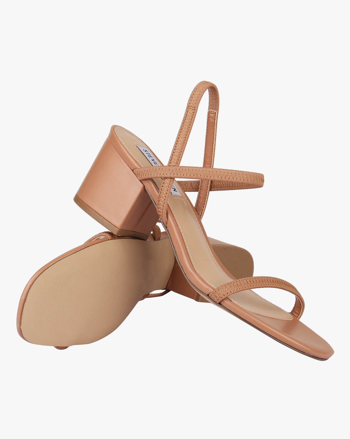 Buy Nude Heeled Sandals for Women by STEVE MADDEN Online Ajio