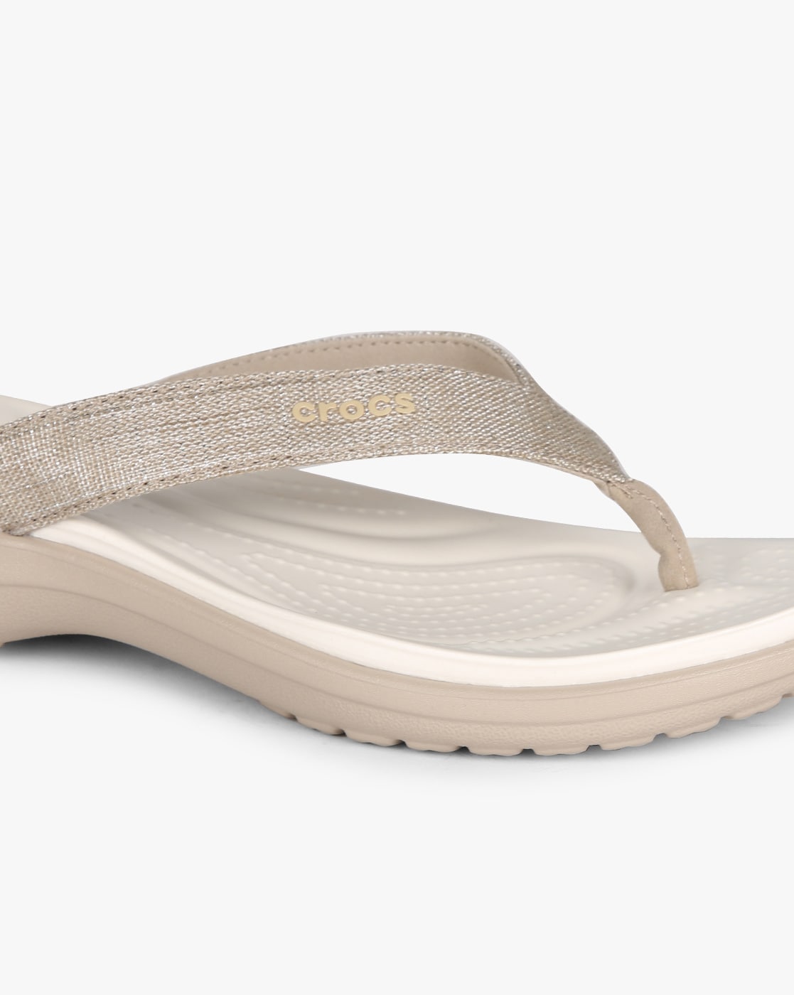 Crocs capri v shimmer cheap flip flops