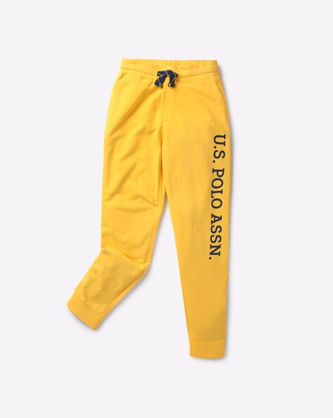 yellow polo pants