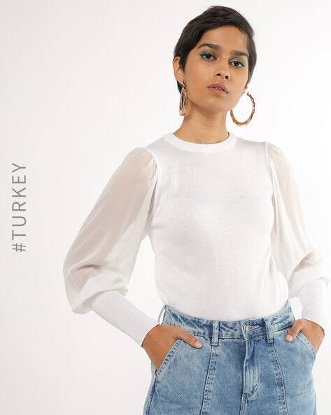Buy Ecru Sweaters \u0026 Cardigans for Women 