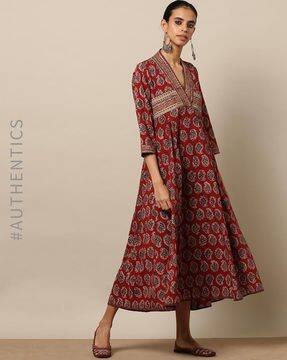 dresses on ajio