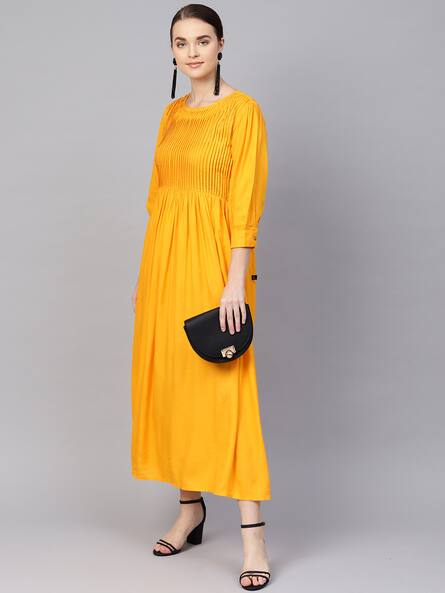 zando yellow dresses