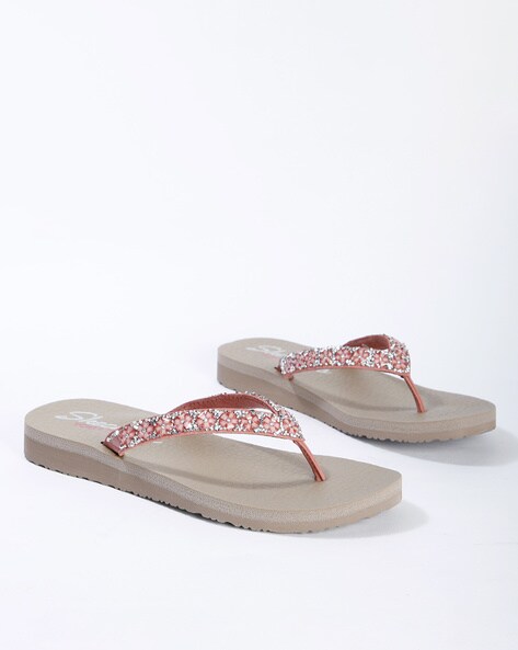 skechers go flex flip flops