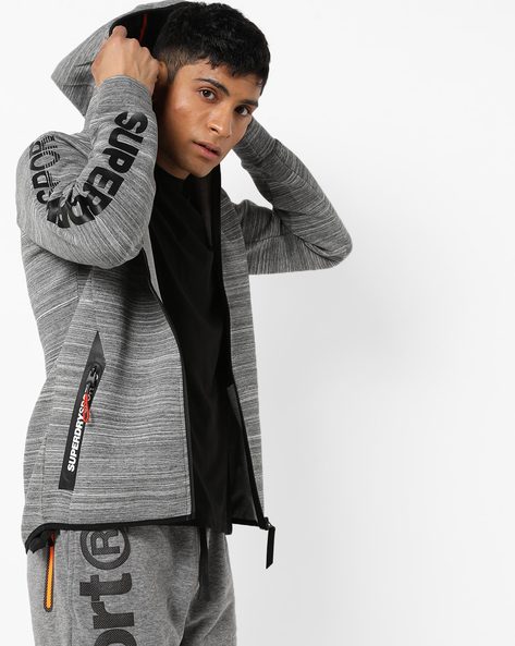 Gym tech hotsell stretch zip hoodie