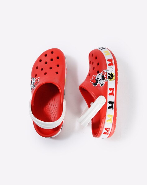 crocs minnie mouse slides