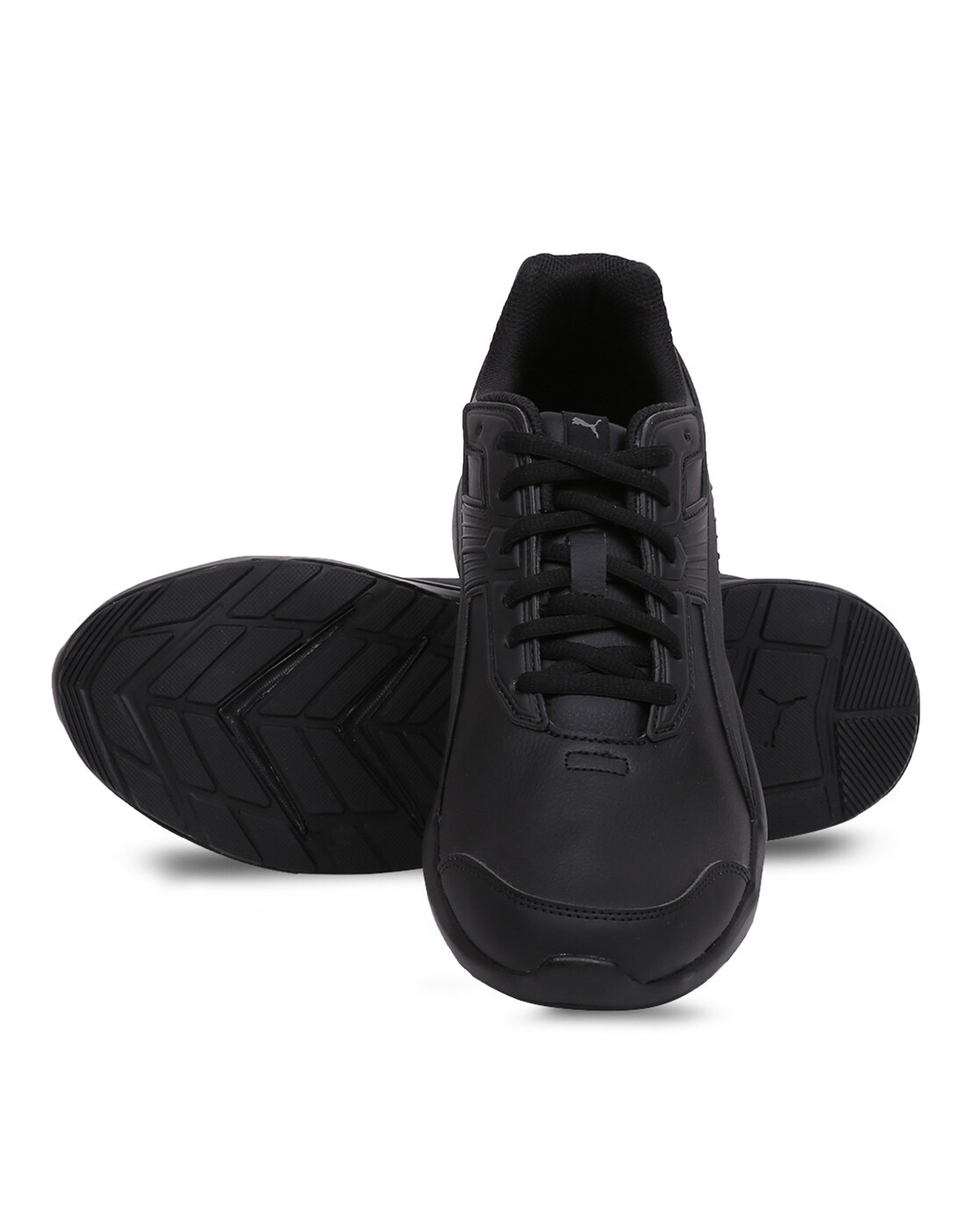 puma sneakers for men black