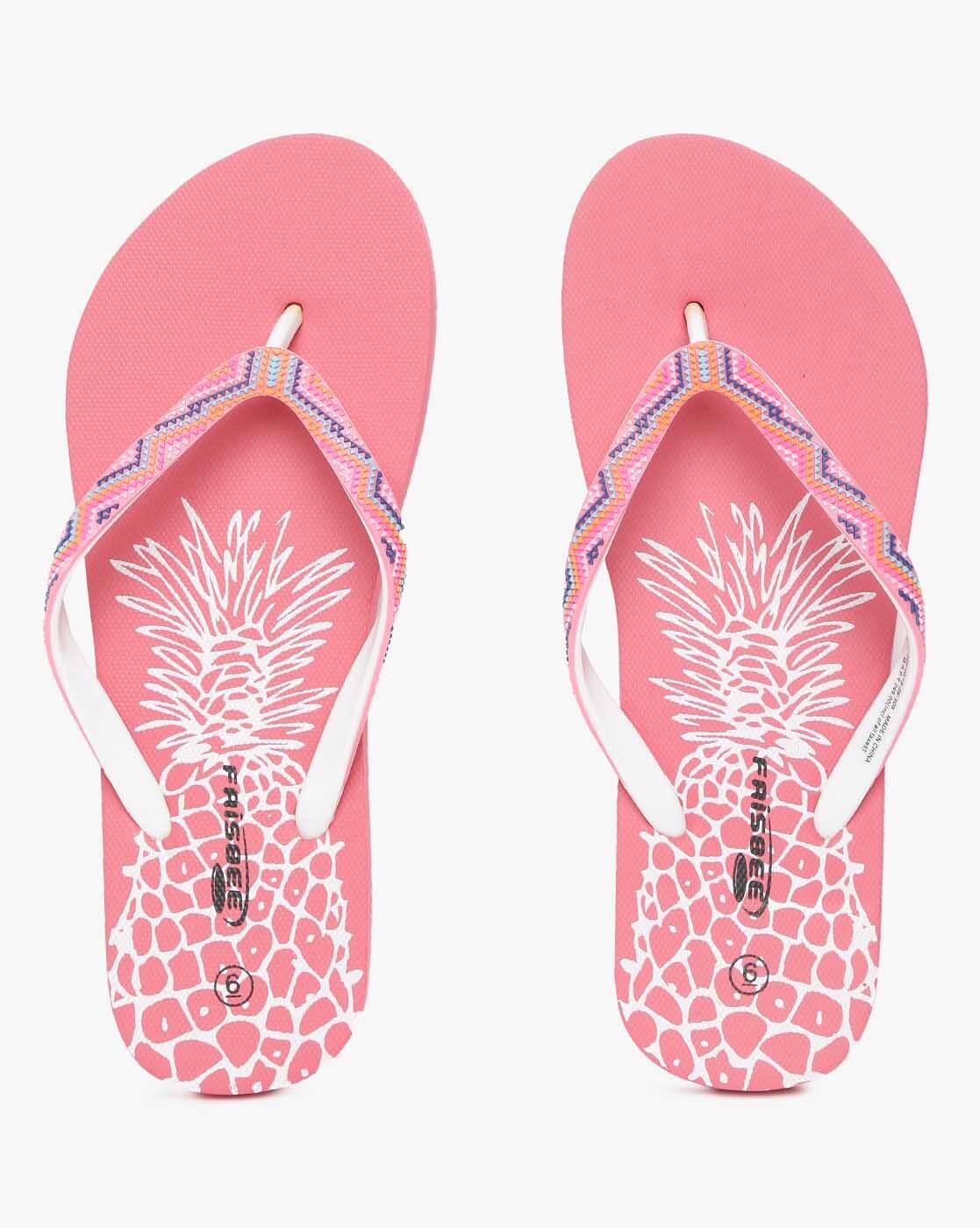 pink flip flops