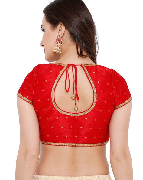 Buy Red Blouses for Women by SALWAR STUDIO Online