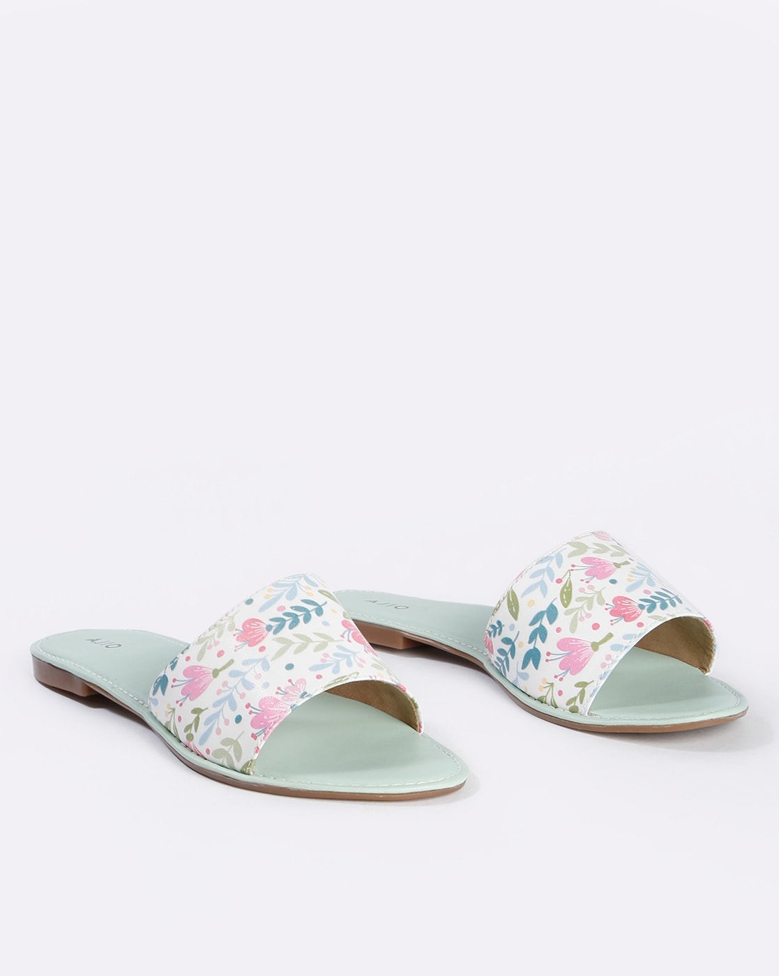 Buy Blue Flat Sandals for Women by CATWALK Online | Ajio.com