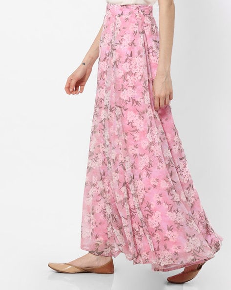Buy Pink Skirts & Ghagras for Women by Indya Online