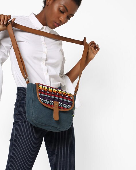 jeans sling bags online