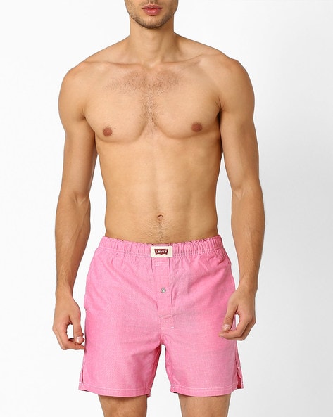 pink boxer shorts