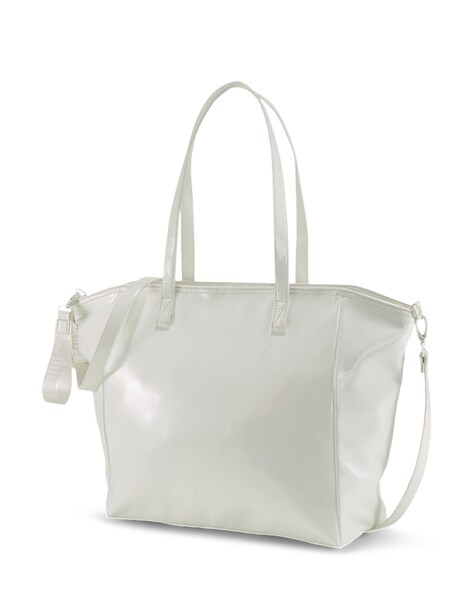 puma white handbag