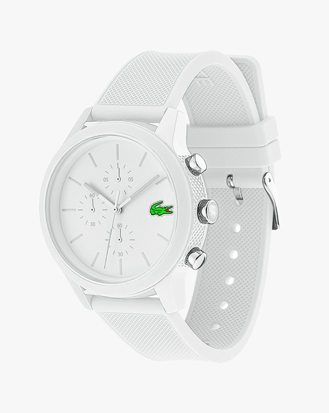 lacoste white watch