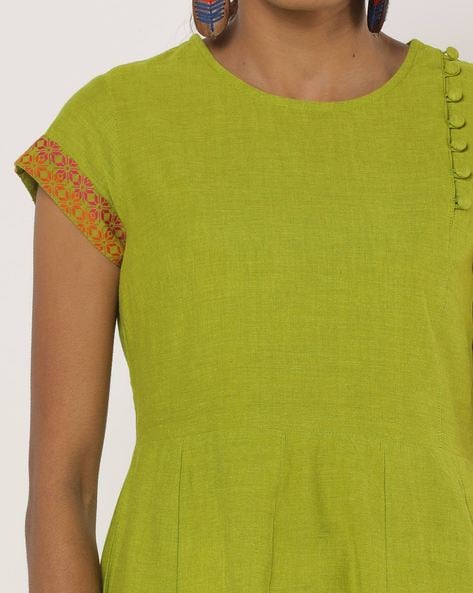 Buy Green Kurtis & Tunics for Women by Rue Collection Online | Ajio.com