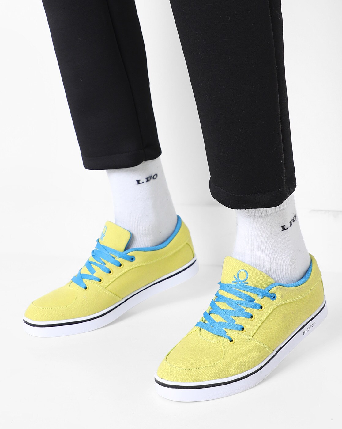 lemon green sneakers