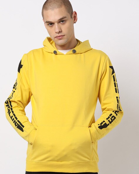 yellow guess sweatshirt