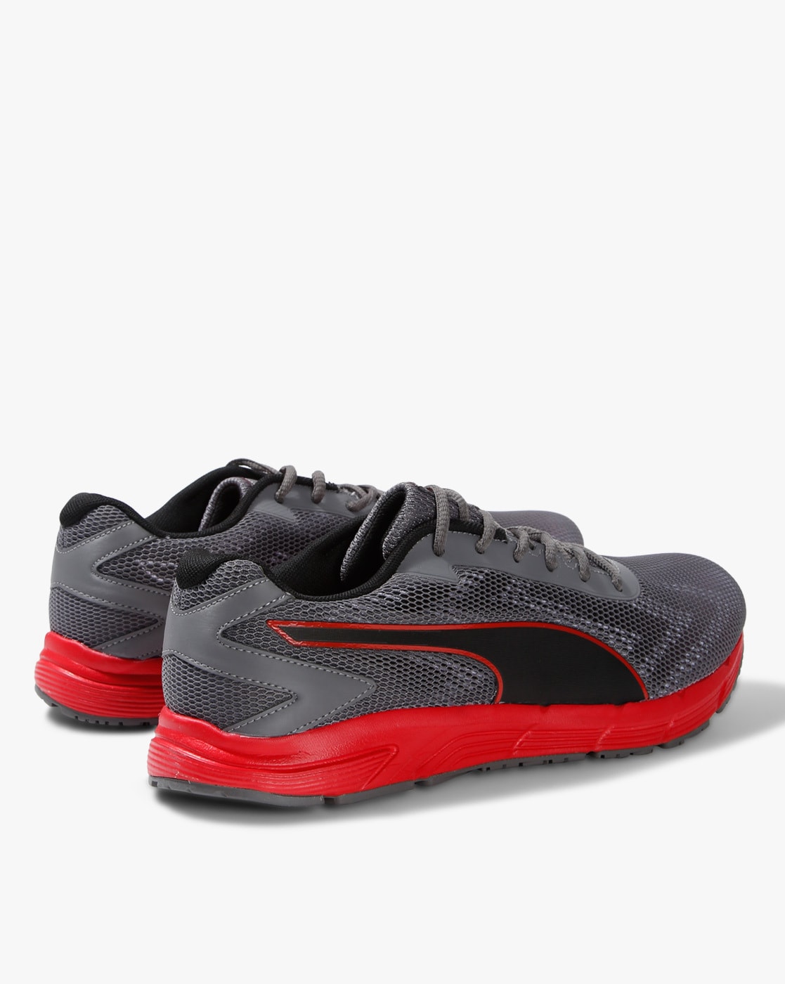 Buy Grey \u0026 Red Sports Shoes for Men by 