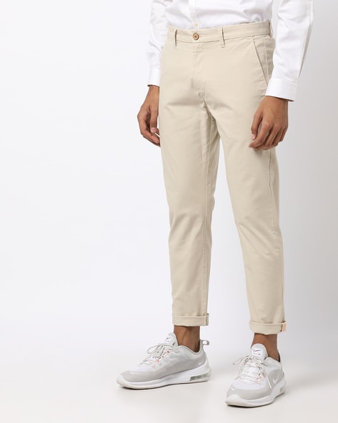 Buy Polo Ralph Lauren Men Off White Stretch Slim Fit Chino Pant Online   866478  The Collective