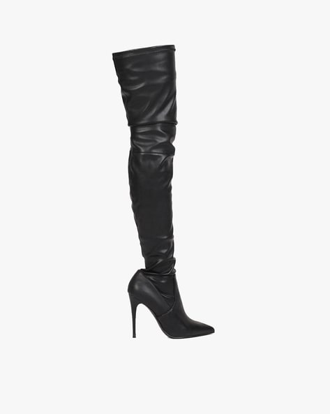 thigh high boots ajio