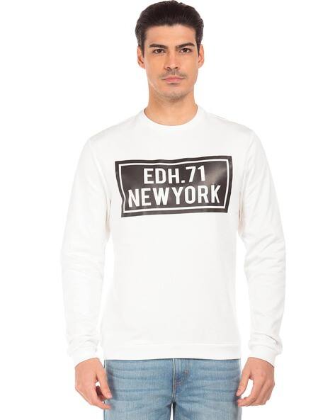 ED HARDY Slim Fit Crew Neck Sweatshirt