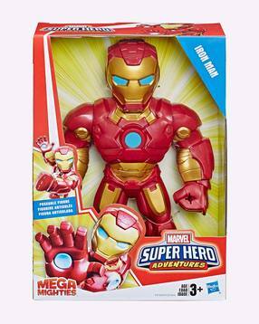 Marvel Super Hero Adventure Mega Mighties Iron Man Action Figure-image-3