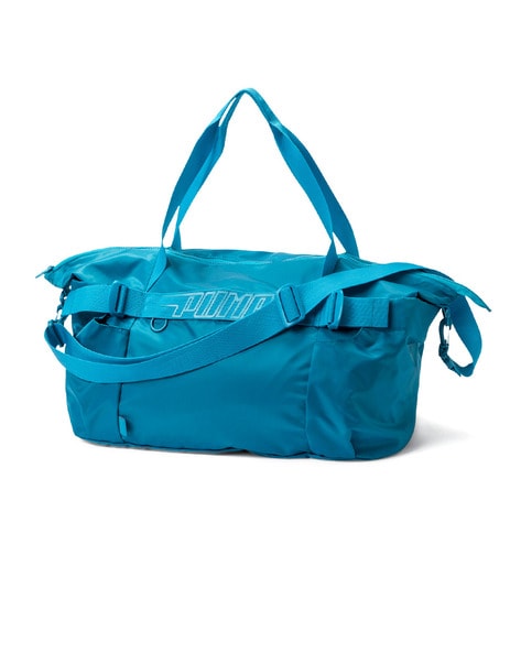 puma gym bag blue