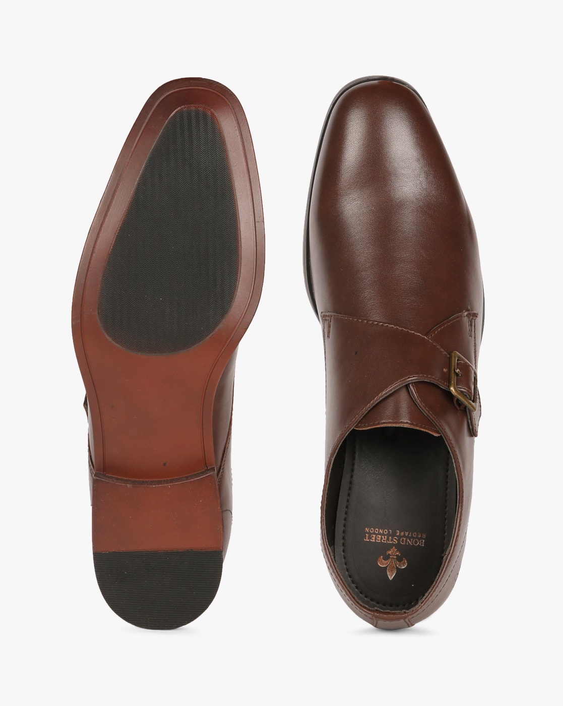 Red tape double sales monk strap shoes